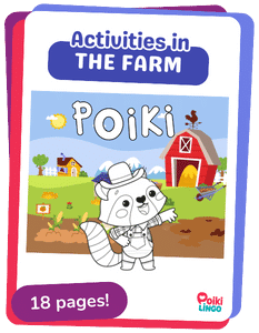 free kids printables farm vocabulary