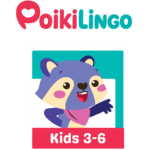Poikilingo Kids app in English for toddler and preschoolers