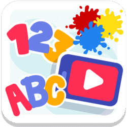 learning videos about colors shapes numbers abcs